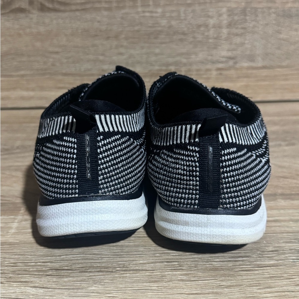 Skechers Galaxies Flex knit air cool Sneakers Womens Size 8 slip on shoes no tie - Picture 3 of 9